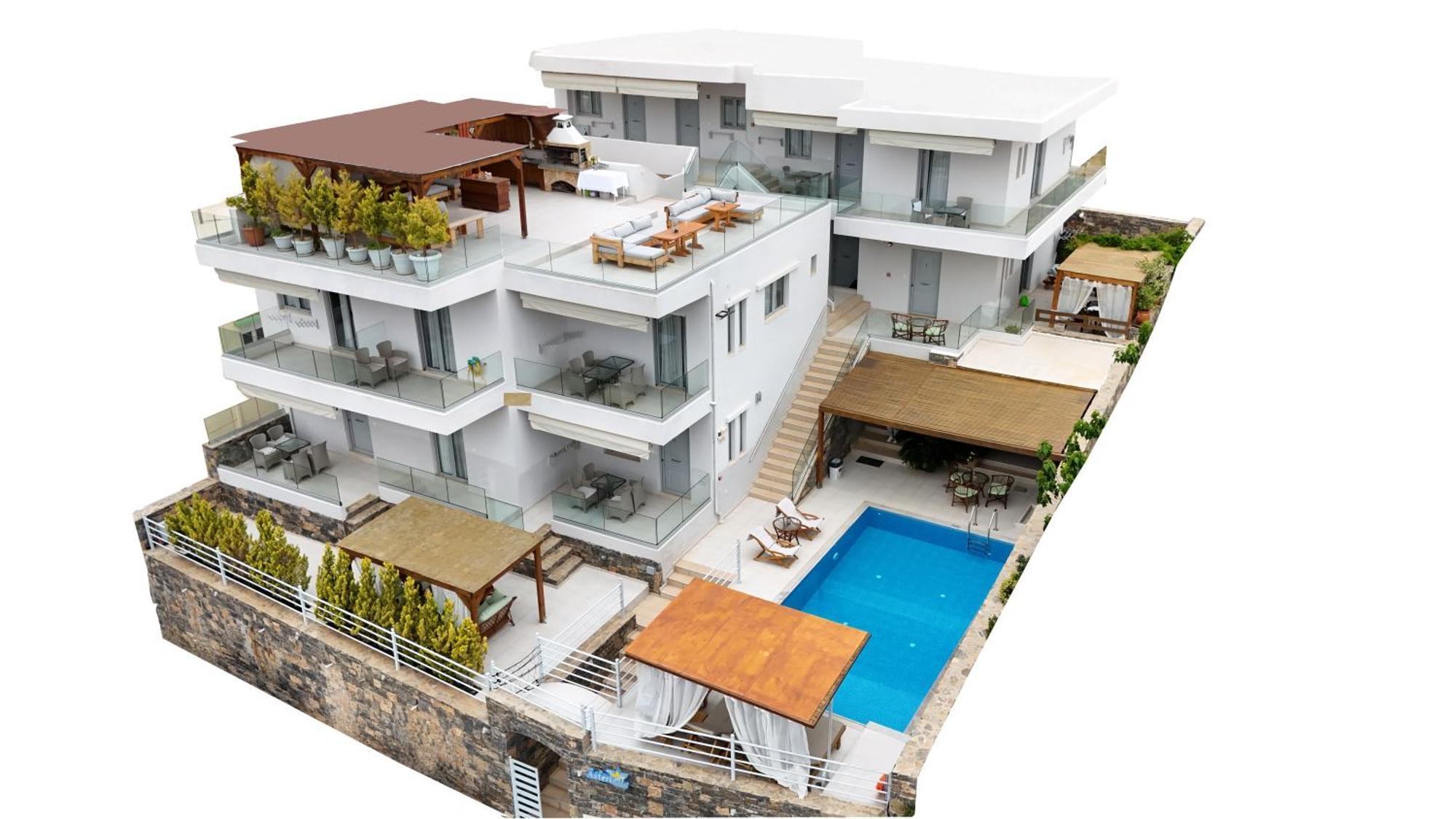 Asteri Apartments Und Studios Makrýgialos Extérieur photo